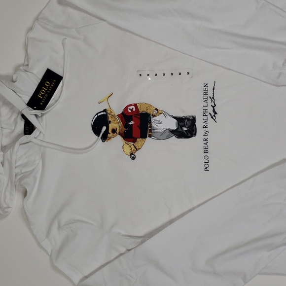 Polo Ralph Lauren Polo Bear T-Shrit Hoodie - Picture 2 of 3